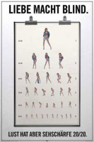 Fun - Poster - Liebe macht blind