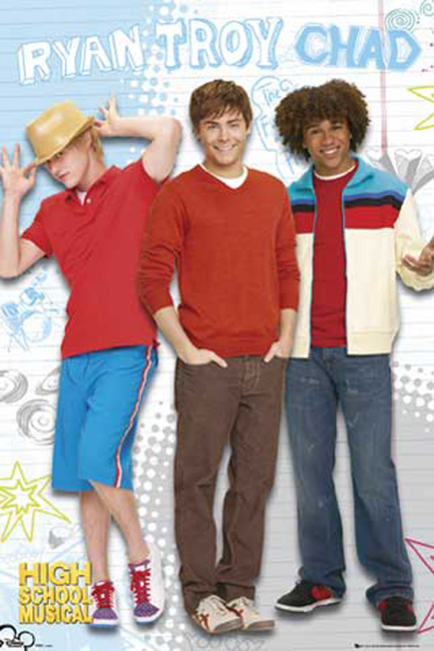 High School Musical - Poster - Boys