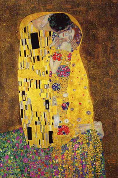 Klimt, Gustav - Poster - The Kiss