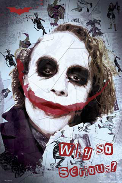 Batman - Poster - The Dark Knight -Smile