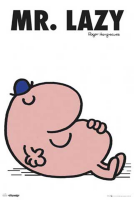 Mr. Men & Little Miss - Poster - Mr Lazy