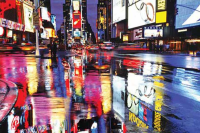 New York - Poster - Times Square Colours Version 2