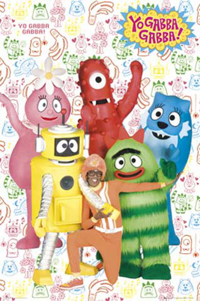 Yo Gabba Gabba - Poster - Cast