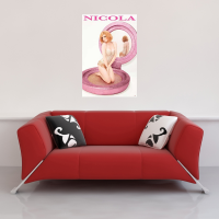 Girls Aloud - Poster - Nicola Make-Up