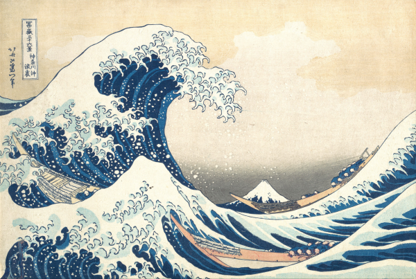 Hokusai, Katsushika - Poster - The Great Wave