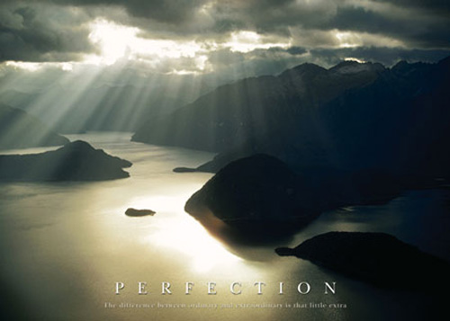 Motivational - Poster - Perfection, That Little E