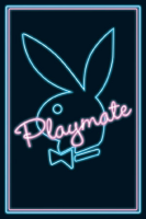 Playboy - Poster - Playmate Neon, Black