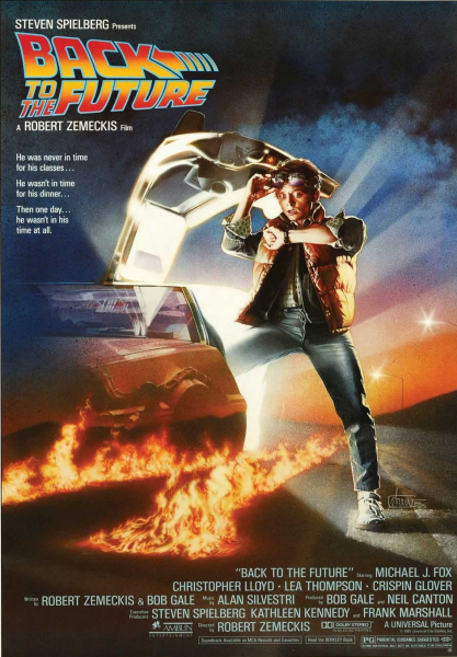 Back To The Future - Poster - Michael J. Fox, Christoph