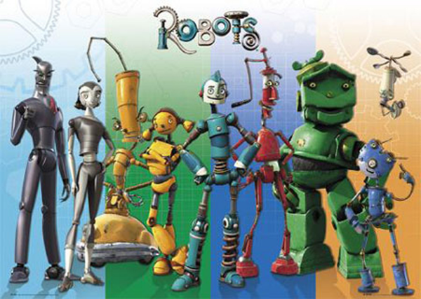 Robots - Poster - Cast