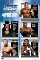 Wrestling - Poster - WWE- Smackdown Superstars