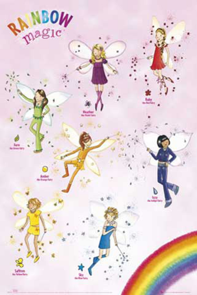 Feen - Poster - Regenbogen
