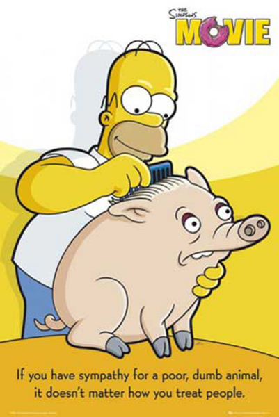 Simpsons, The - Poster - Movie Dumb Animals