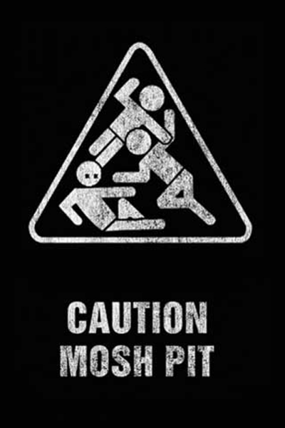 Fun - Poster - mosh pit
