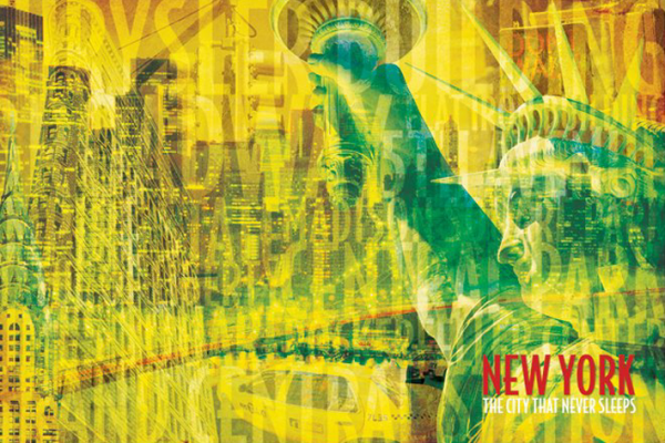 New York - Poster - The City That Never Sleeps