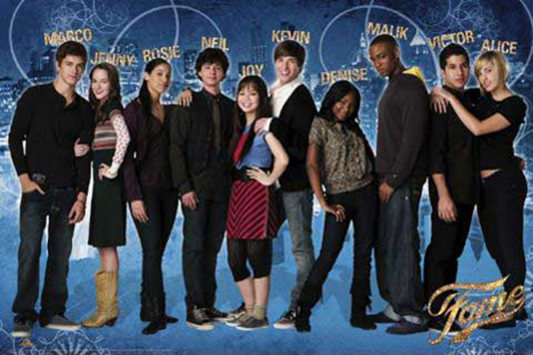 Fame - Poster - Cast