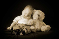 Baby&Teddy - Poster - Bist du auch so müde?