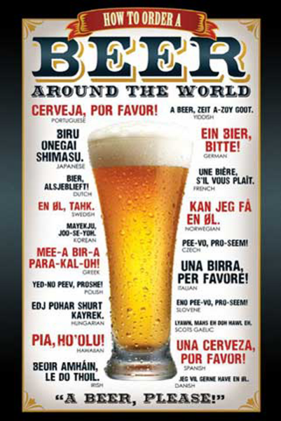 Beer - Poster - How to order