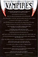 Fun - Poster - Everything I Know (Vampires)