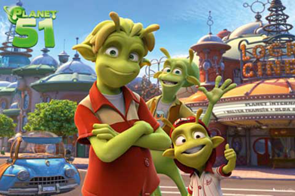Planet 51 - Poster - cinema