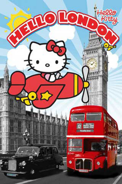Hello Kitty - Poster - London Version 2