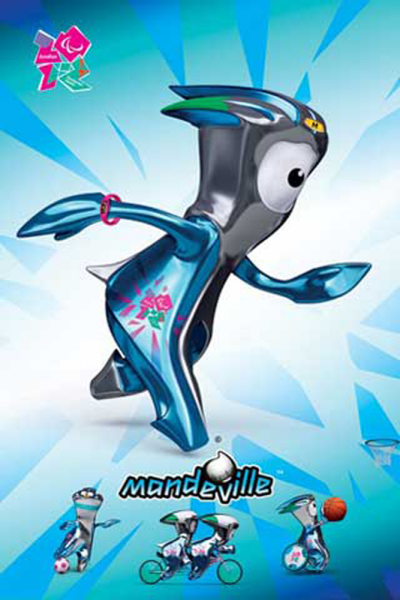 London 2012 - Poster - Olympics - Manderville