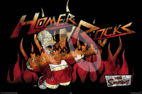 Simpsons, The - Poster - Homer Rocks