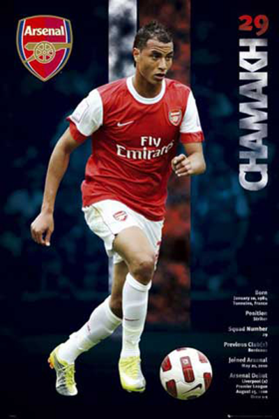 Fußball - Poster - Chamakh, Arsenal