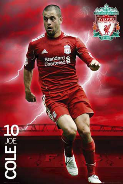 Fußball - Poster - Joe Cole, Liverpool