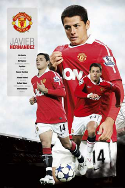Fußball - Poster - Hernandez, Manchester