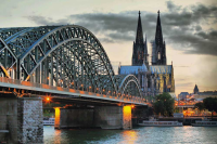 Deutsche Städte - Poster - Kölner Dom - Tag