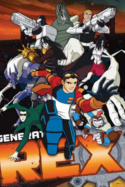 Generator Rex  - Poster - Gruppenbild