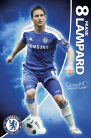 Fußball - Poster - Chelsea - Lampard 11/12