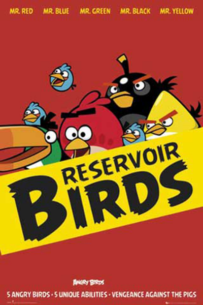 Angry Birds - Poster - Resevoir Birds