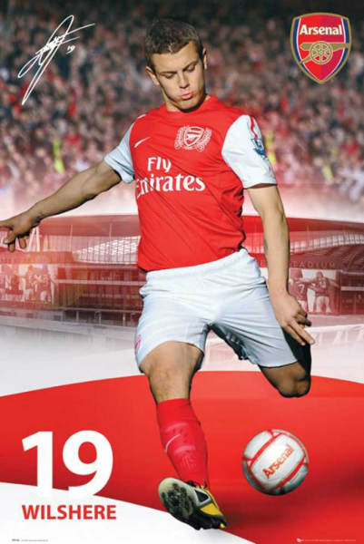 Fußball - Poster - Arsenal London - Wilshere 11/12
