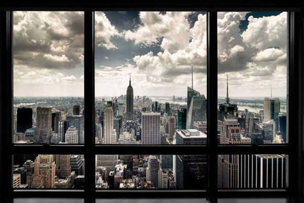 New York - Poster - Fensterblick
