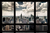 New York - Poster - Fensterblick