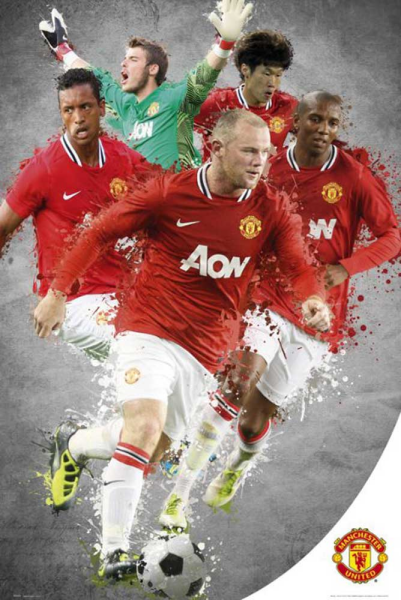 Fußball - Poster - Manchester United Players 11/12