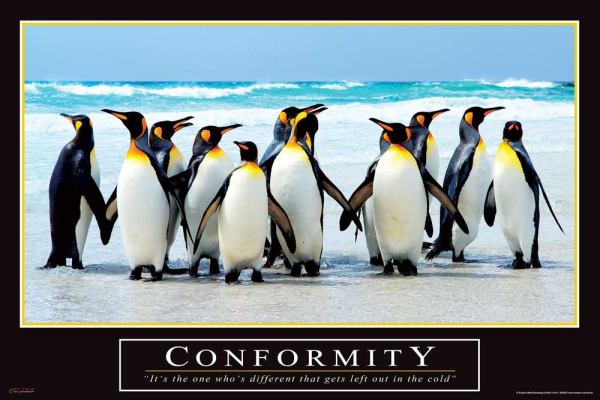 Motivational - Poster - Conformity