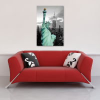 New York - Poster - Freiheitsstatue Colourlight