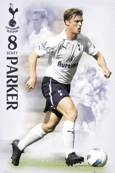 Fussball - Poster - Tottenham Hotspurs - Parker 11/12