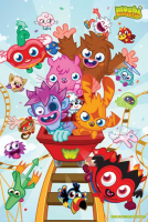 Moshi Monsters - Poster - Achterbahn