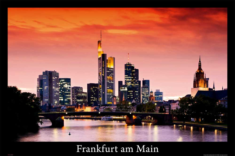 Poster Frankfurt Am Main