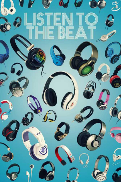 Musik  - Poster - Listen to the Beat