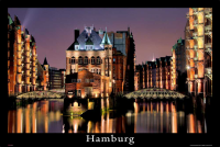 Deutsche Städte - Poster - Hamburg