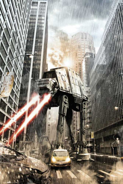 Star Wars - Poster - Manhattan - Imperial AT-AT
