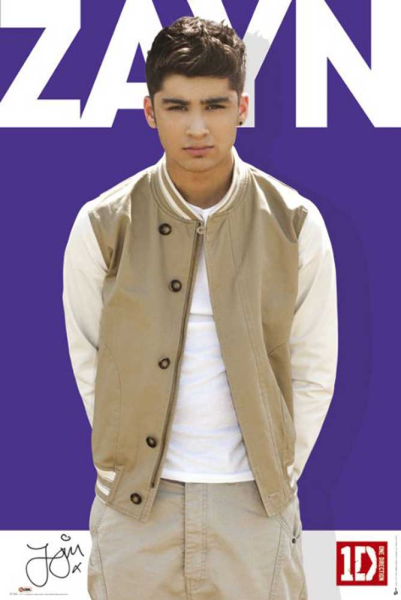 One Direction - Poster - Zayn Colour