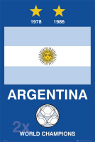 Fussball - Poster - Argentinien - Weltmeister