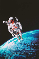 Educational - Bildung - Poster - Educational Astronaut Raumfahrt