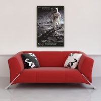 Educational - Bildung - Poster - Walk on the Moon Mond