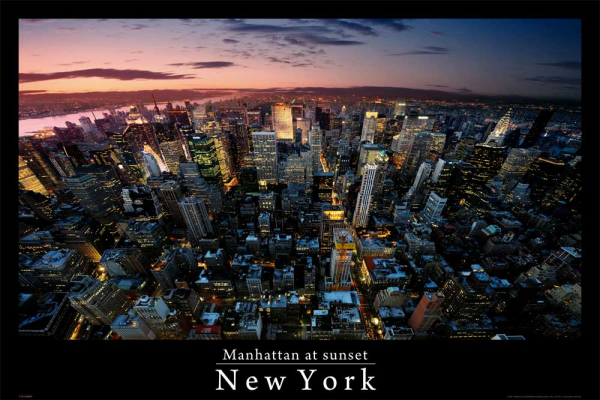New York - Poster - Fisheye